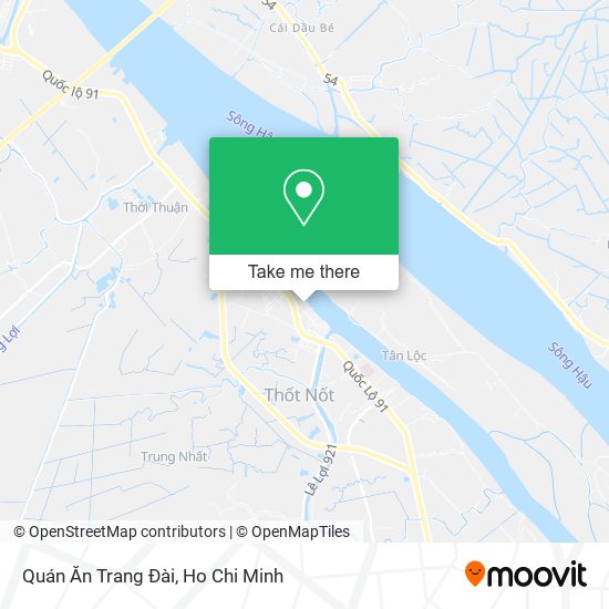 Quán Ăn Trang Đài map