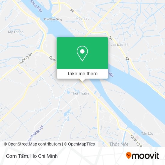 Cơm Tấm map