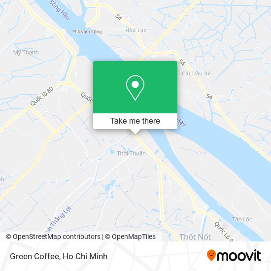 Green Coffee map