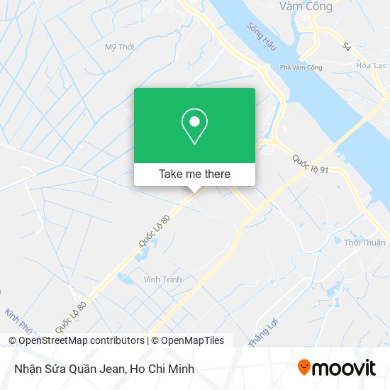 Nhận Sửa Quần Jean map