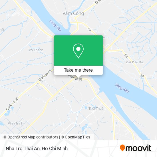 Nhà Trọ Thái An map