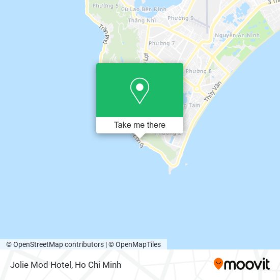 Jolie Mod Hotel map