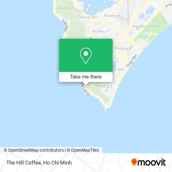 The Hill Coffee map
