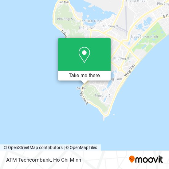 ATM Techcombank map