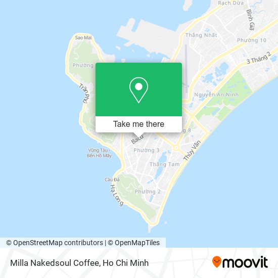 Milla Nakedsoul Coffee map