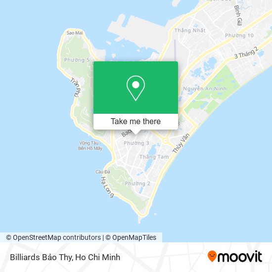 Billiards Bảo Thy map