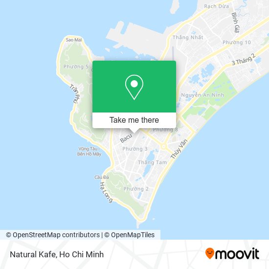 Natural Kafe map