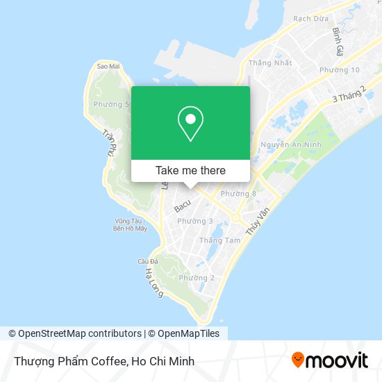 Thượng Phẩm Coffee map