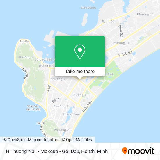 H Thuong Nail - Makeup - Gội Đầu map