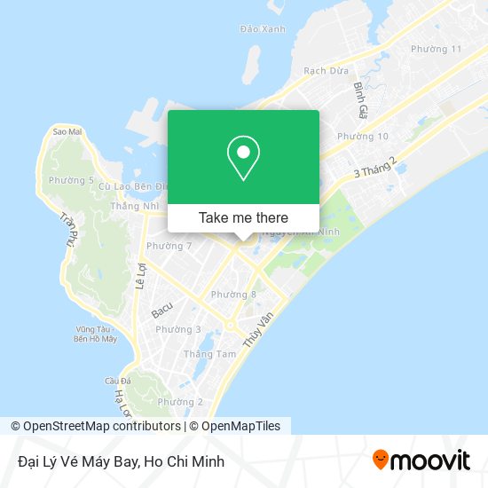 Đại Lý Vé Máy Bay map