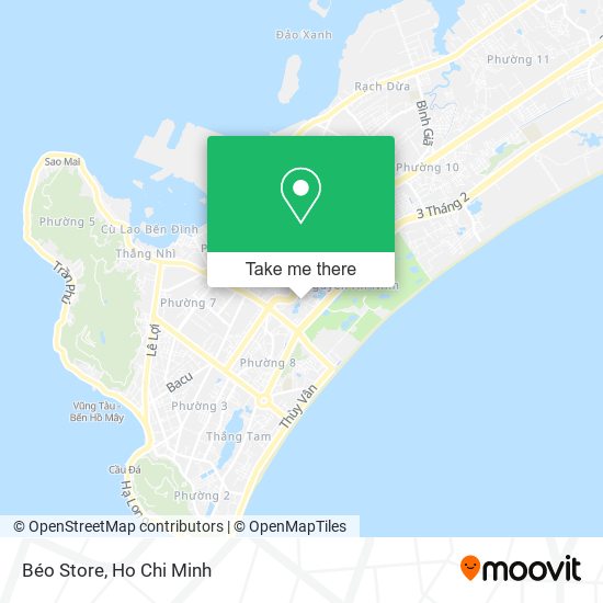Béo Store map