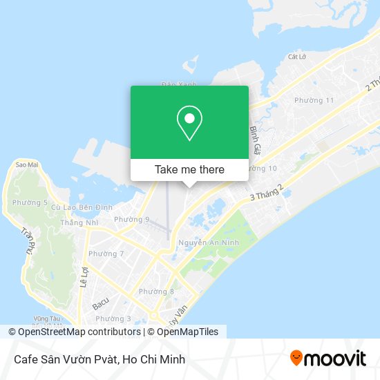 Cafe Sân Vườn Pvàt map