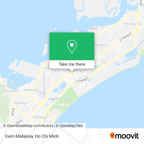 Kem Malaysia map