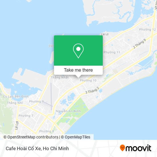 Cafe Hoài Cổ Xe map