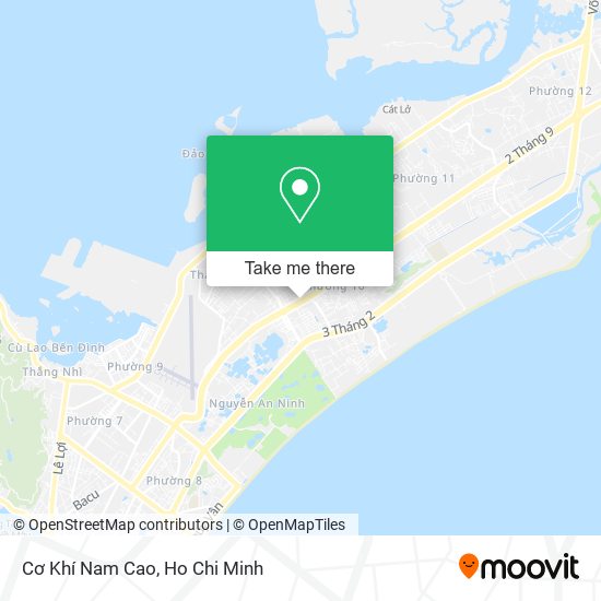 Cơ Khí Nam Cao map