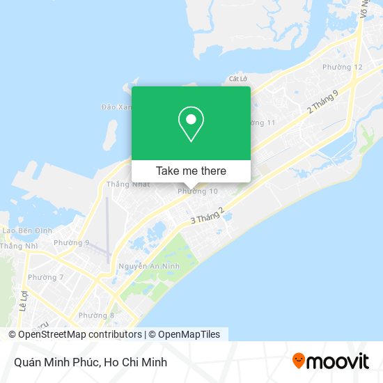 Quán Minh Phúc map