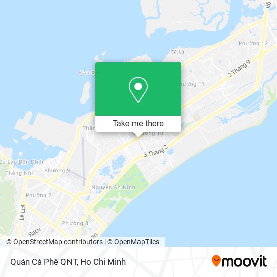 Quán Cà Phê QNT map