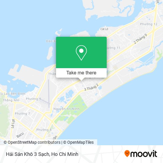 Hải Sản Khô 3 Sạch map