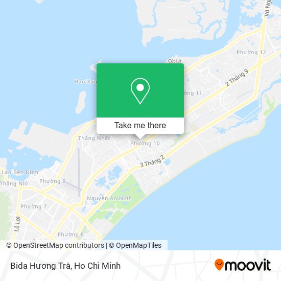 Bida Hương Trà map