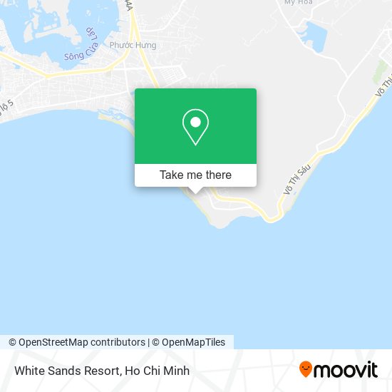 White Sands Resort map