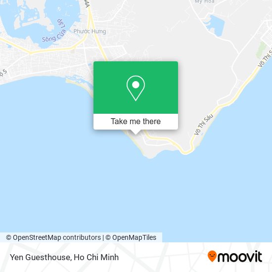 Yen Guesthouse map