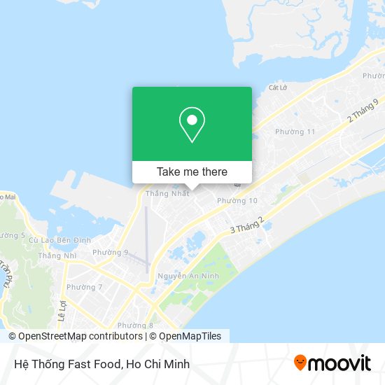 Hệ Thống Fast Food map