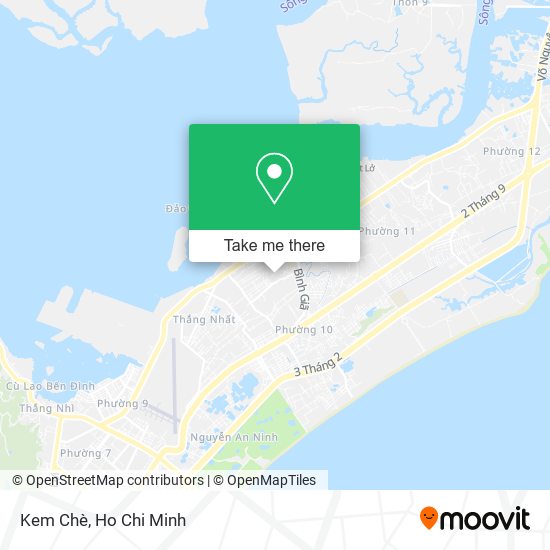 Kem Chè map