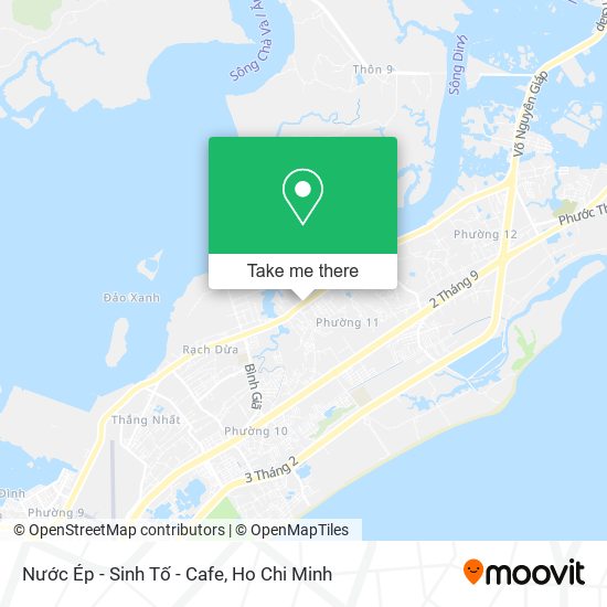 Nước Ép - Sinh Tố - Cafe map