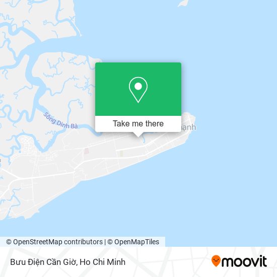 Bưu Điện Cần Giờ map