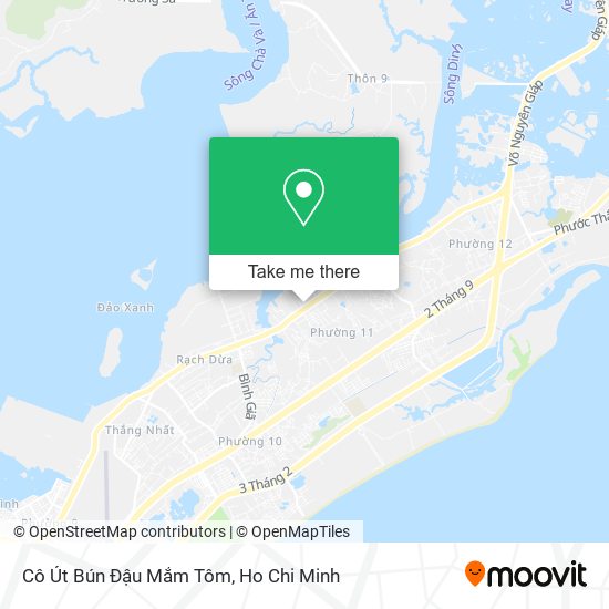 Cô Út Bún Đậu Mắm Tôm map