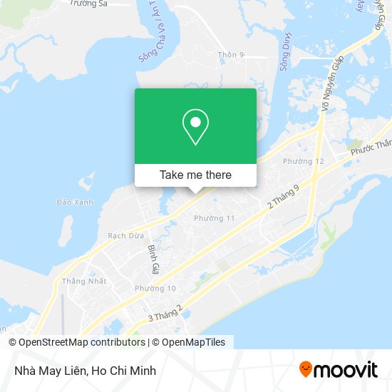 Nhà May Liên map