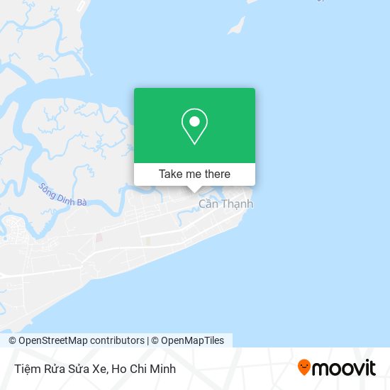 Tiệm Rửa Sửa Xe map