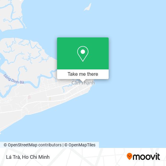 Lá Trà map