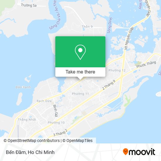 Bến Đầm map