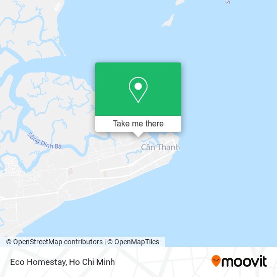 Eco Homestay map