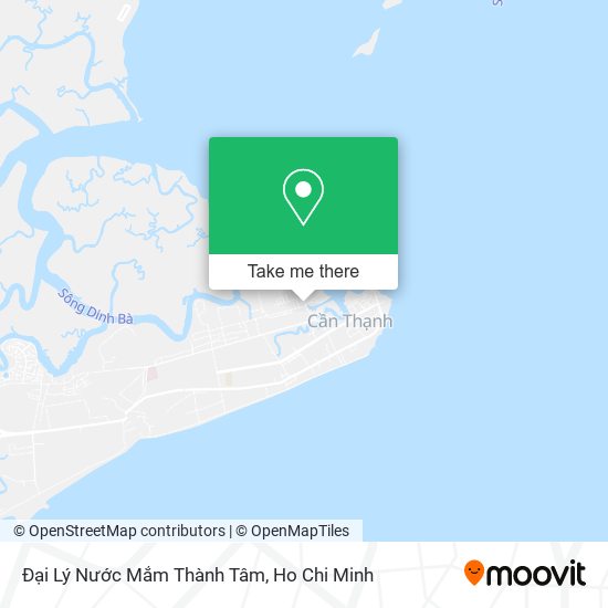 Đại Lý Nước Mắm Thành Tâm map