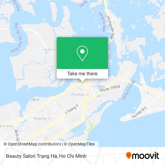 Beauty Salon Trạng Hà map