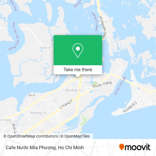 Cafe Nước Mía Phượng map