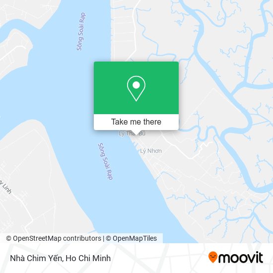 Nhà Chim Yến map