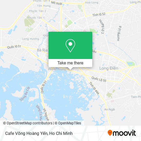 Cafe Võng Hoàng Yến map