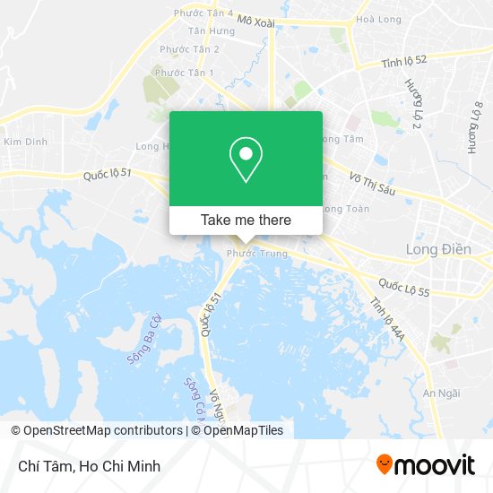 Chí Tâm map