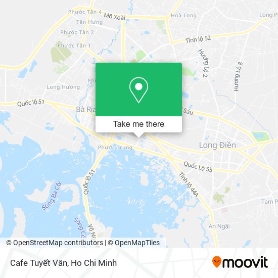 Cafe Tuyết Vân map