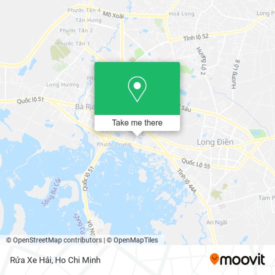Rửa Xe Hải map