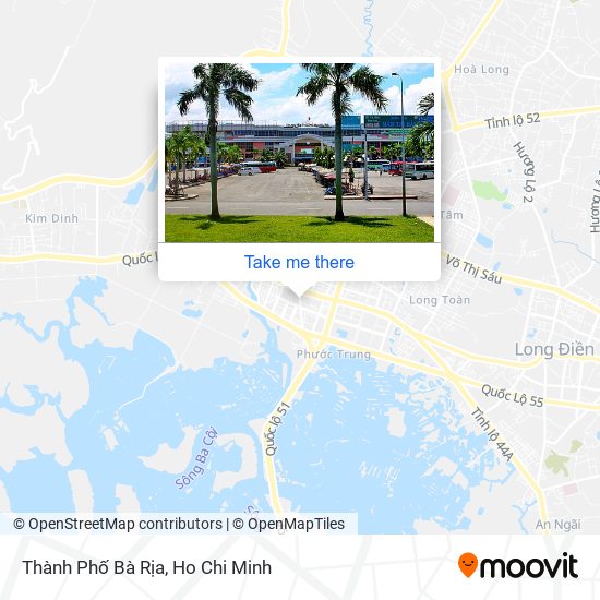 Thành Phố Bà Rịa map