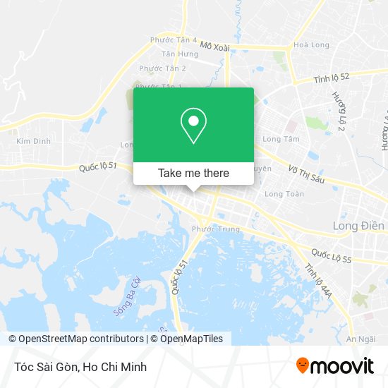 Tóc Sài Gòn map