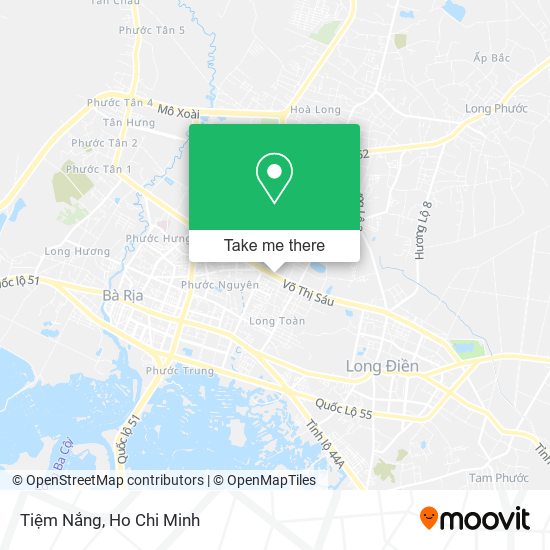 Tiệm Nắng map