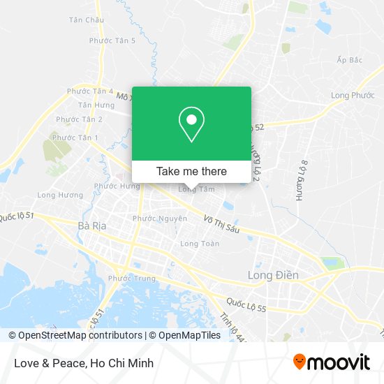 Love & Peace map