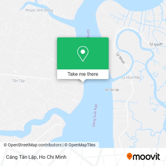 Cảng Tân Lập map