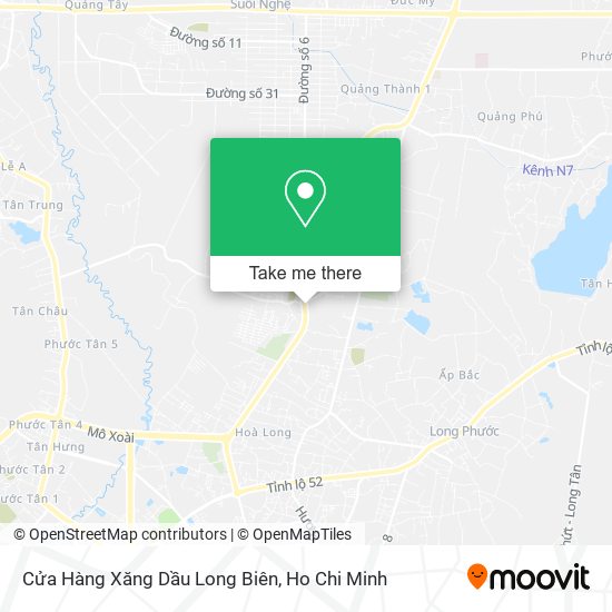 Cửa Hàng Xăng Dầu Long Biên map