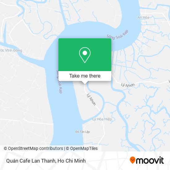 Quán Cafe Lan Thanh map